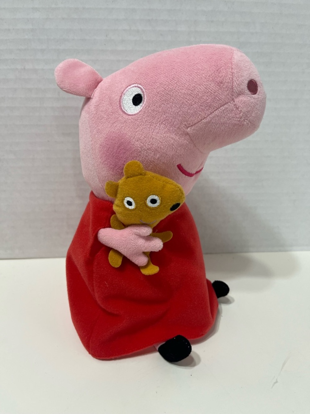 TY PEPPA PIG and baby snort beanie baby plush stuffed animal toy 2017